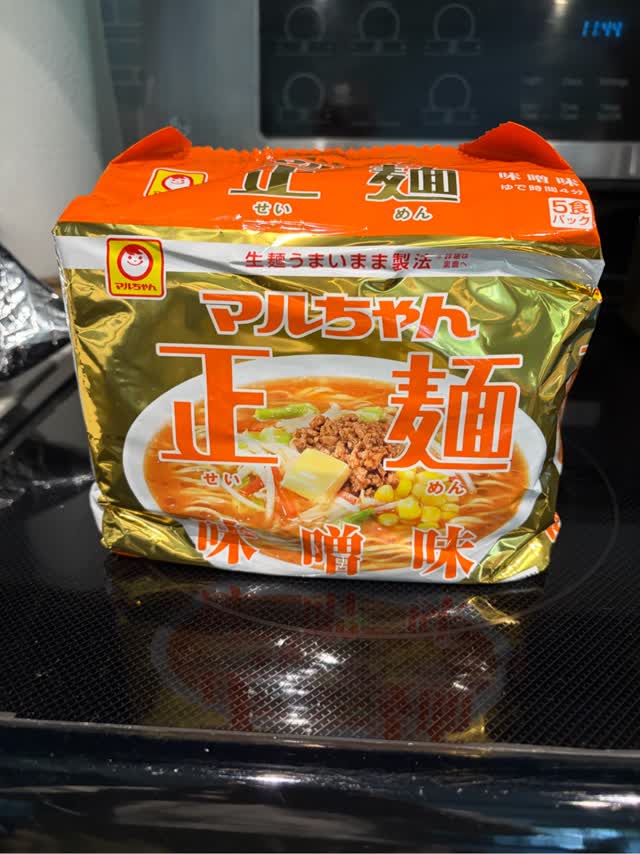 マルちゃん 正麺 味噌味 ラーメン 袋麺 5食入り 540 グラム - Weee!