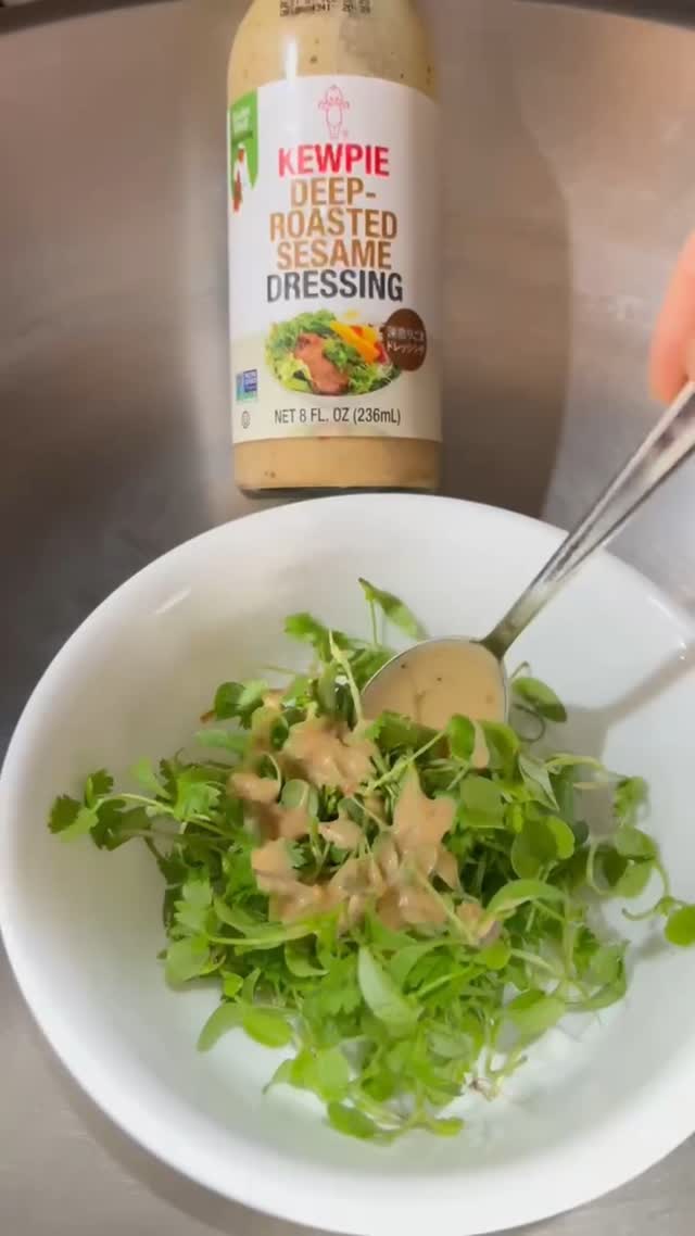 green emerald velvet dress Kewpie Roasted Sesame Dressing Creamy Rich Salad Dressing 380ml main image 1