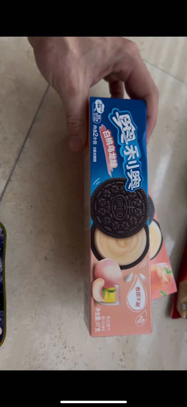 OREO サンドイッチクッキー 白桃味 - Weee!