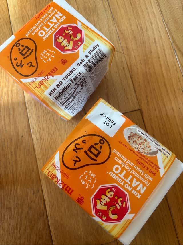 金のつぶ とろっ豆 納豆 3パック 4.84 オンス - Weee!
