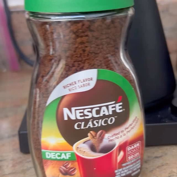 Decaf instant coffee ☕️