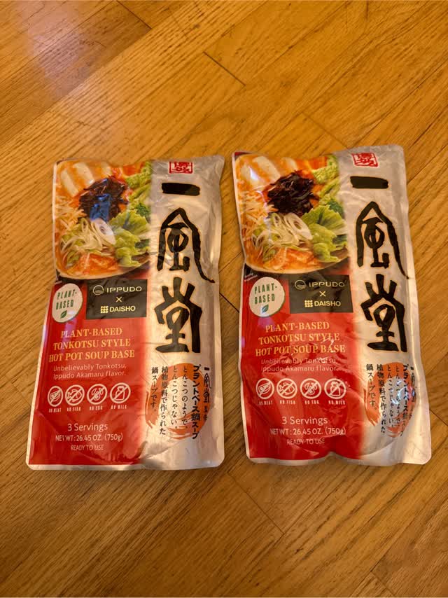 ダイショー x 一風堂 とんこつ 鍋スープ 750 グラム - Weee!