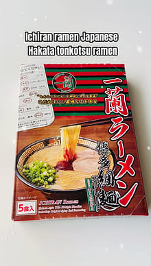 一蘭 インスタントラーメン 一蘭ラーメン 5食 1 box - Weee!