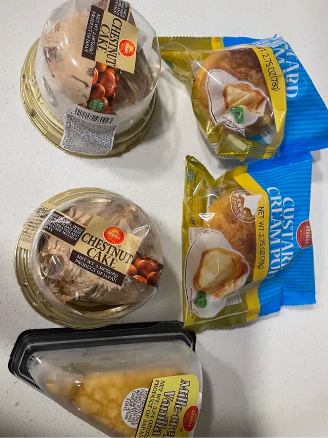 オランジェ モンブラン マロンケーキ 68 グラム - Weee!