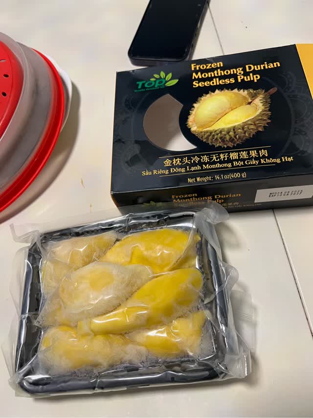 冷凍ドリアン Monthong 　　5ｐ セット sầu riêng 冷凍ドリアン Monthong 5p セット sầu riêng Sầu Riêng