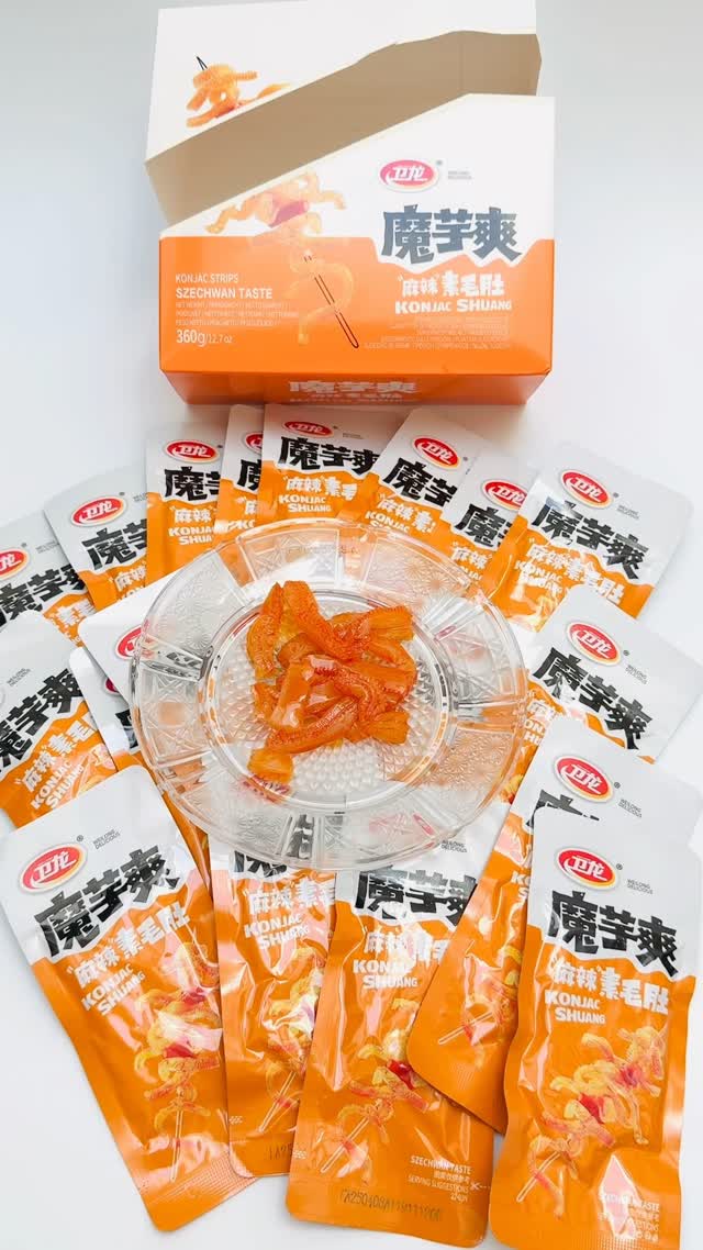 Weilong Spicy Konjac Snack 20pcs 360 g
