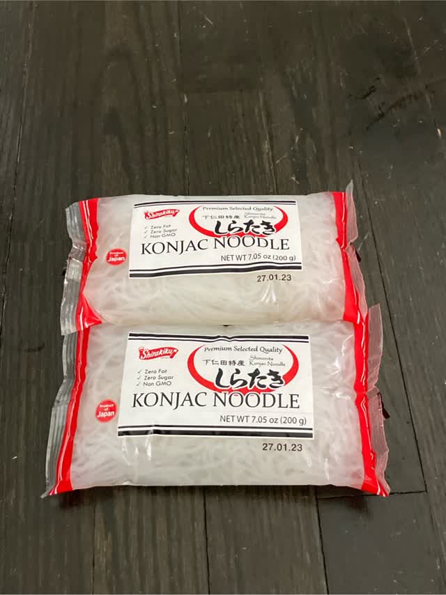 下仁田特産 しらたき 糸こんにゃく 白 200g 7.05 オンス - Weee!