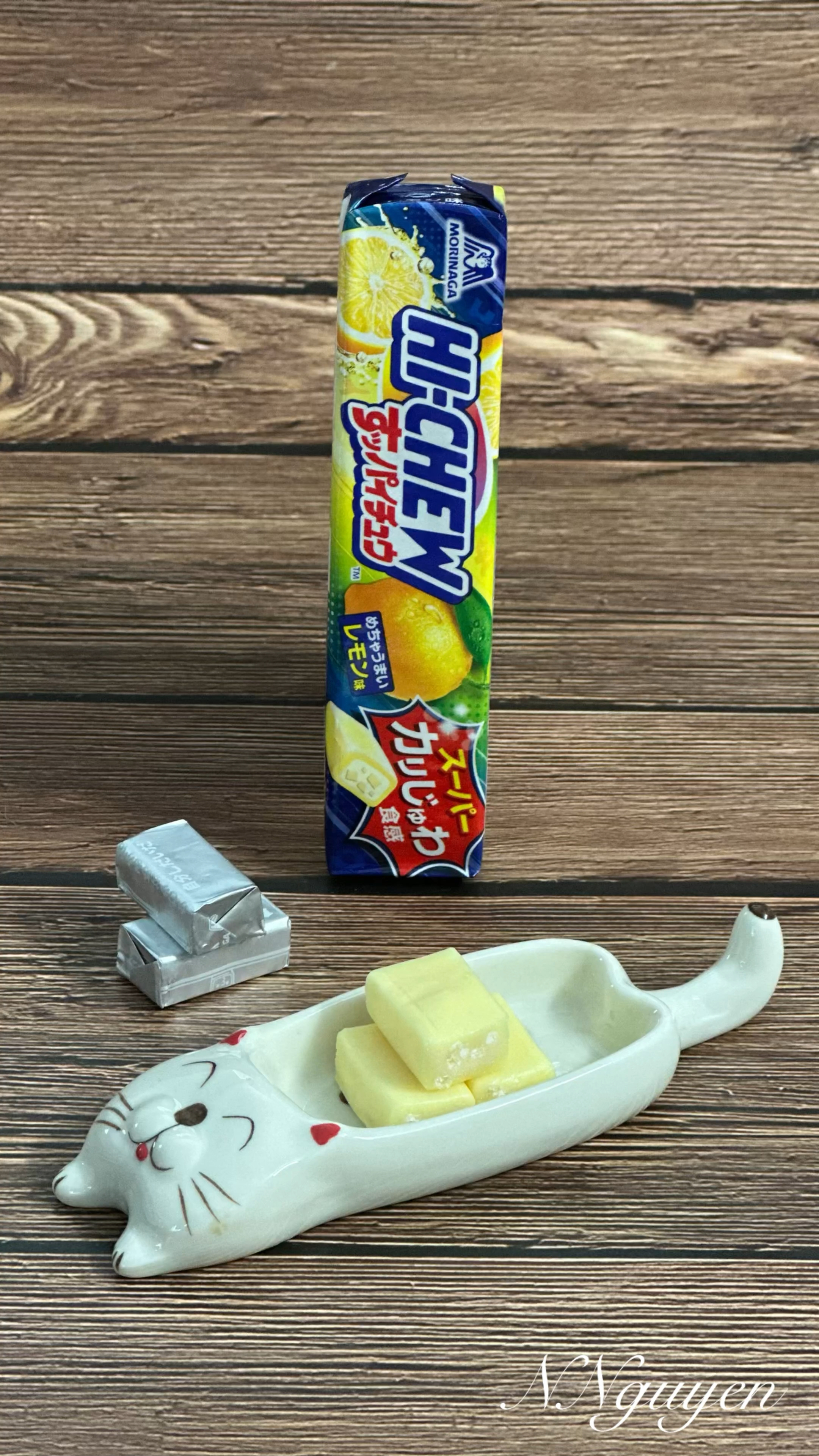 He-Chew Soft Chewy Fruit Candy Lemon Flavor