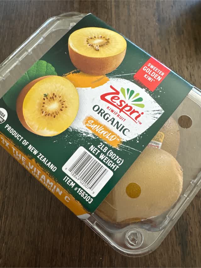 Zespri オーガニックゴールドキウイ 2 ポンド - Weee!