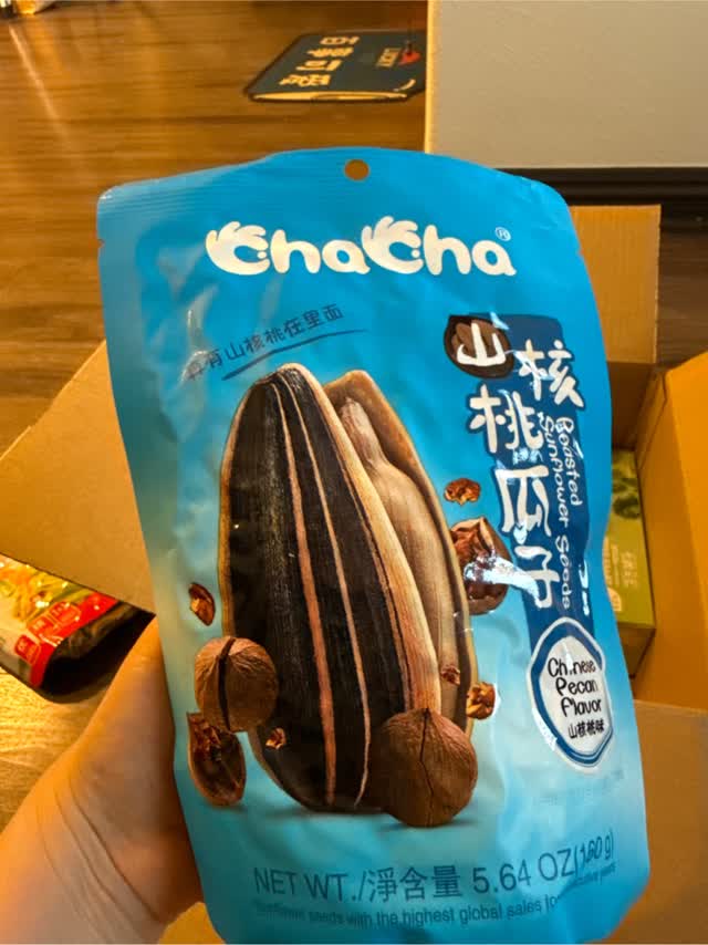 Get ChaCha Roasted Sunflower Seeds Chinese Pecan Flavor Delivered