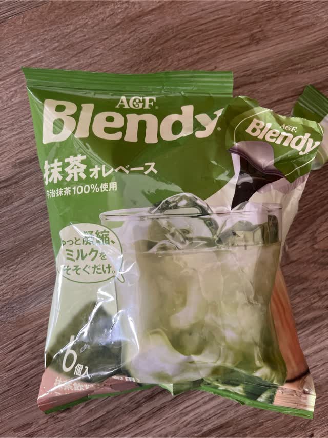 【lis様】専用・3点まとめ買い特割≪赤(モカ)・緑(抹茶)・肌(B珈琲)≫ 日本直送」ブレンディ・抹茶オレベース 6本袋入り - Weee!