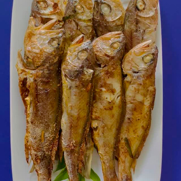 Air fryer small yellow croaker