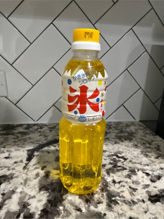 Get Sanc Shaved Ice Syrup Lemon 500 ml Delivered | Weee! Asian Market