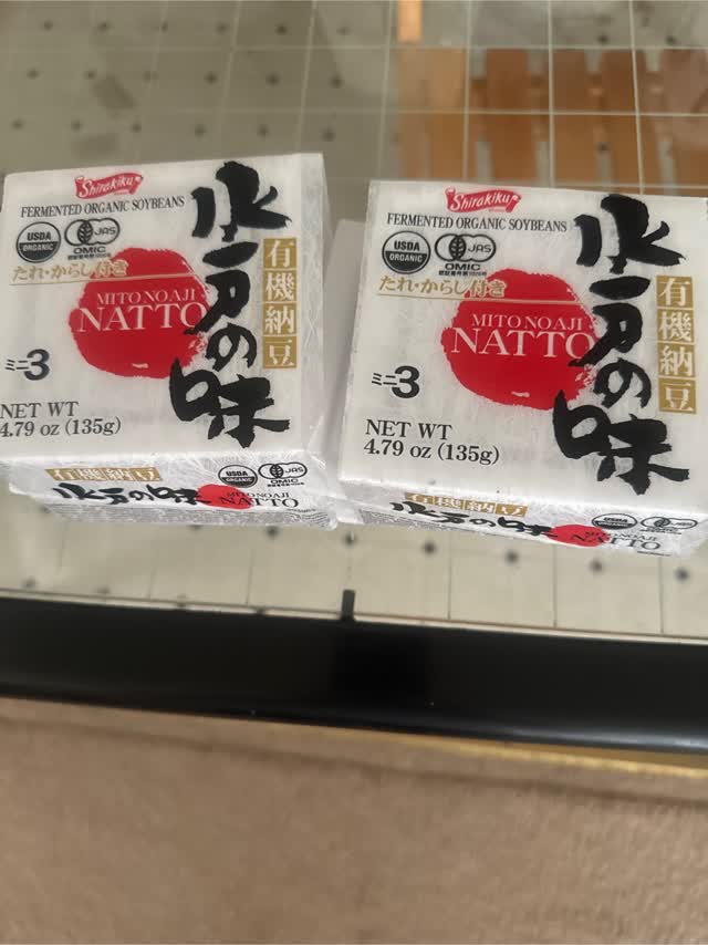 水戸の味 有機納豆 3パック 135.9 グラム - Weee!