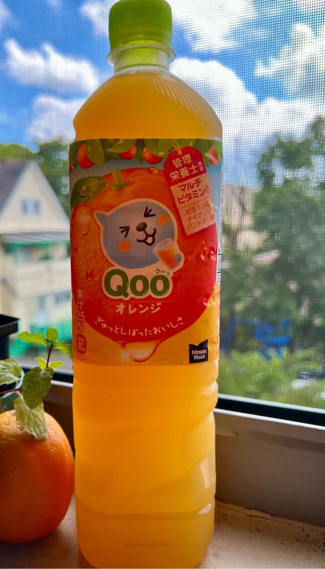 qoo様　ジュース Qoo ゼリー飲料 たっぷり果汁 ピーチ 4.4 オンス - Weee!