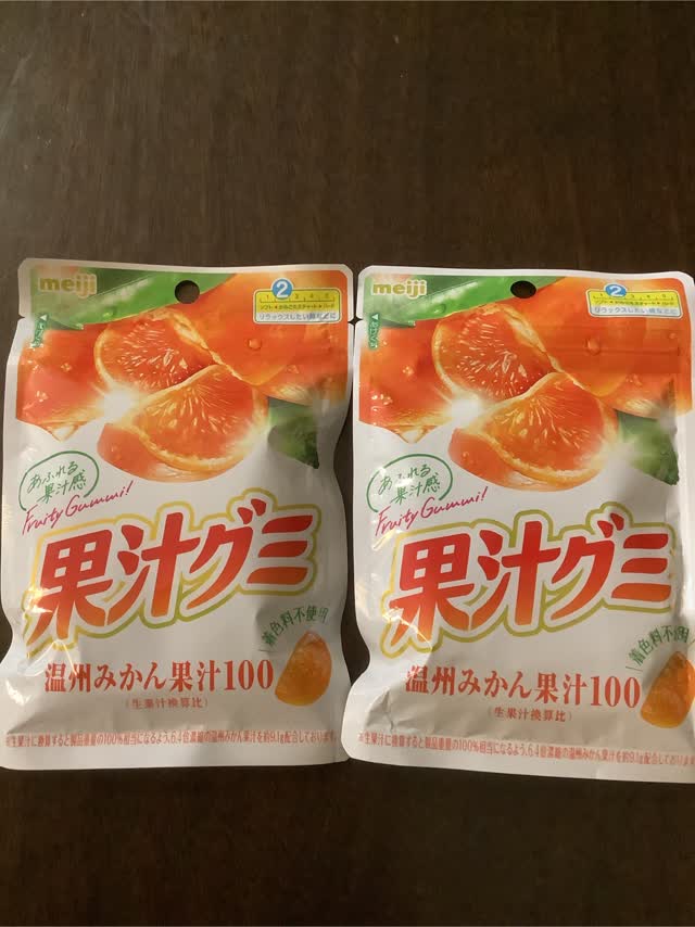 果汁グミ 温州みかん果汁100% 54 グラム - Weee!