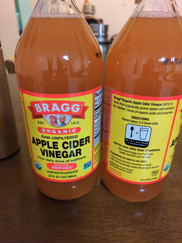 Apple - べーやん Get Bragg Organic Apple Cider Vinegar 32 oz Delivered | Weee
