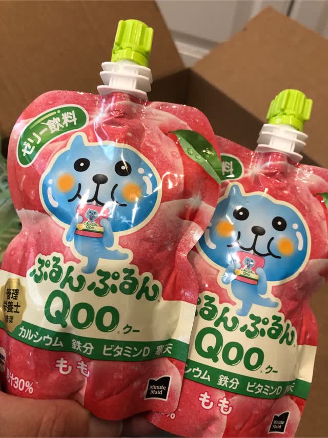 qoo様 ジュース Qoo ゼリー飲料 たっぷり果汁 ピーチ 4.4 オンス - Weee!