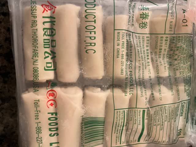 ACC 野菜春巻 840 グラム - Weee!