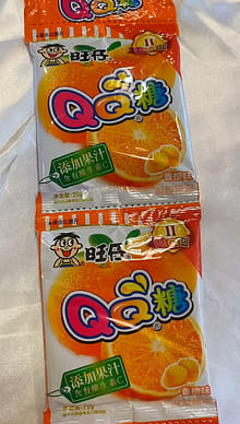 Want Want QQ キャンディ オレンジ味 - Weee!