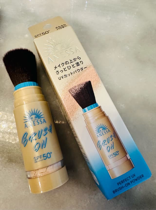 SHISEIDO ANESSA Perfect UV Brush-on Powder - Weee!