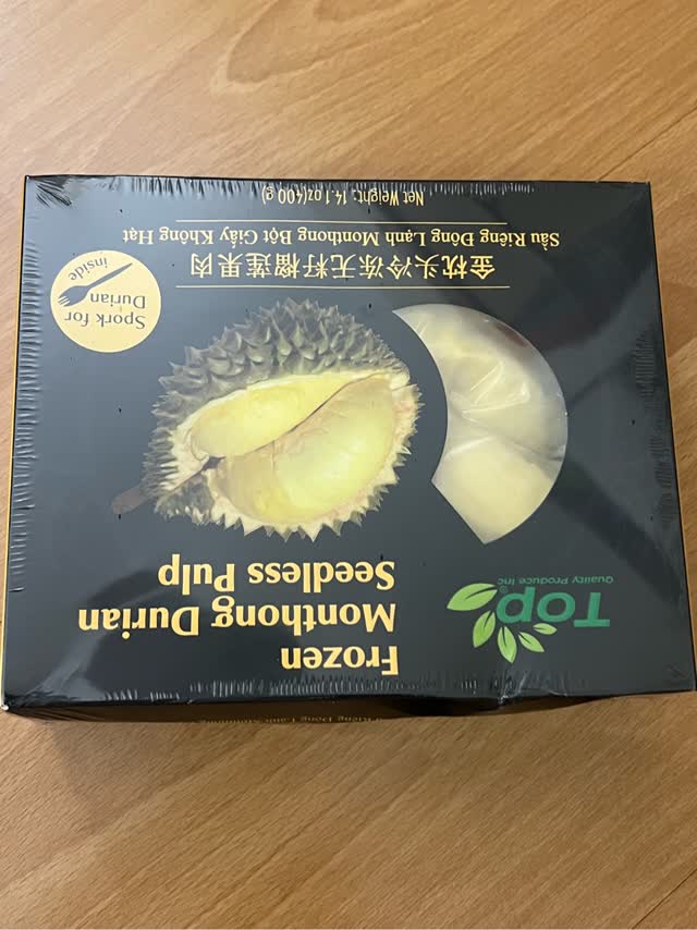 冷凍ドリアン Monthong 　　5ｐ セット sầu riêng Cơm Sầu Riêng Không Hạt Top Monthong - Weee!