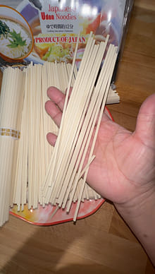 うどん　3枚 上州産うどん 8食入り 28.21 オンス - Weee!