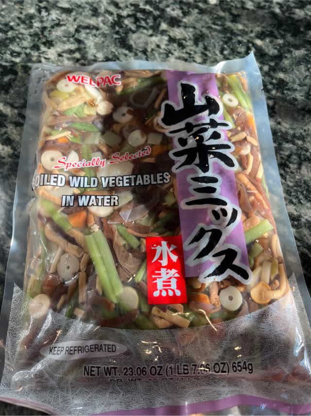 Welpac 山菜ミックス 水煮 654 グラム - Weee!