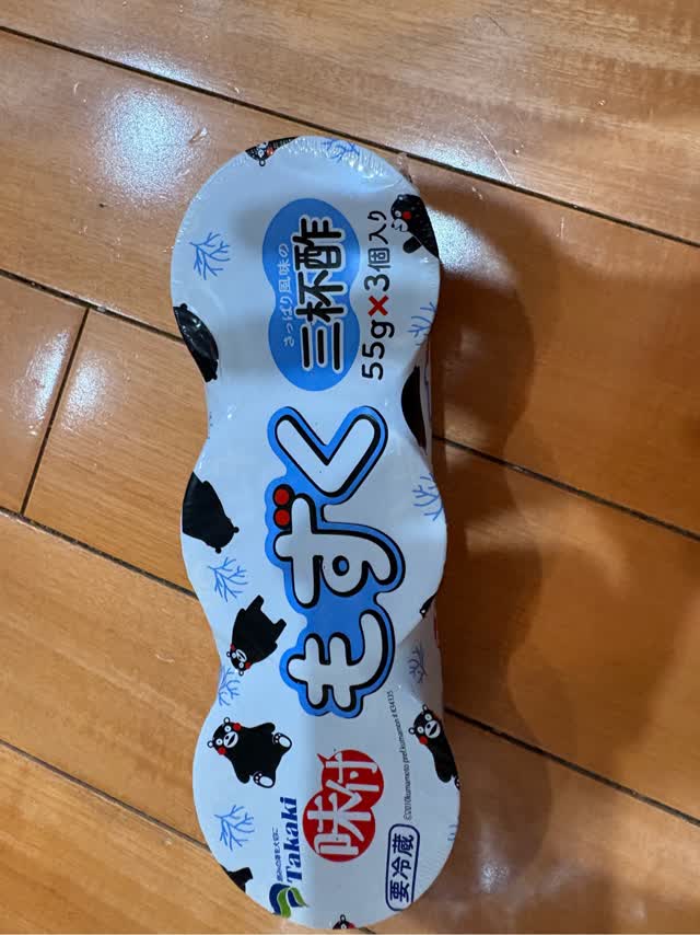 味付もずく 三杯酢 3個入り 165 グラム - Weee!
