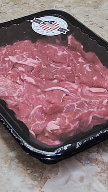 アメリカ和牛 切り落とし 肉じゃが・炒め物用 8 オンス - Weee!