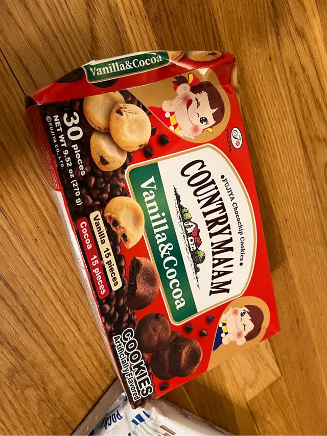 カントリーマアム バニラ＆ココア 30個入り 9.52 オンス - Weee!