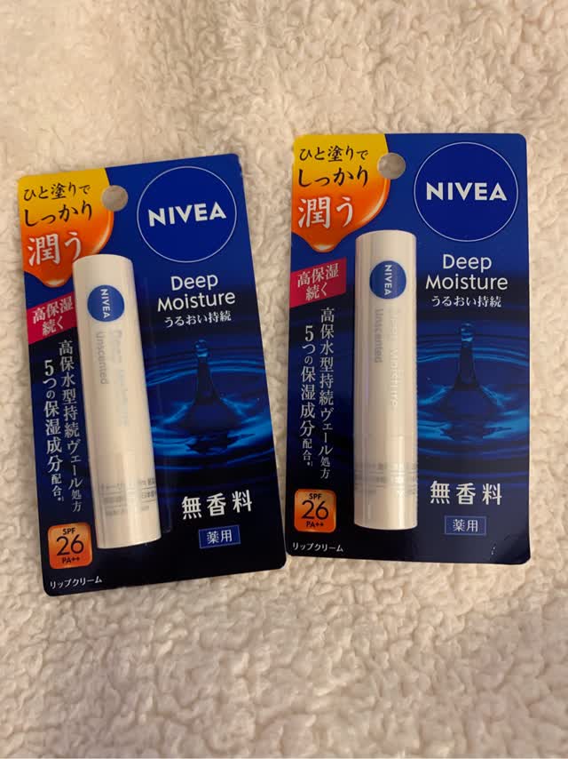 ニベア Deep Moisture Lip 2.2g 1 各 - Weee!