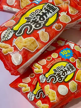 亀田のつまみ種6袋入 120g - Weee!