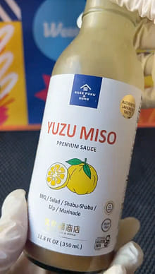 久世福商店 ゆず味噌ドレッシング 11.8 fl.oz - Weee!