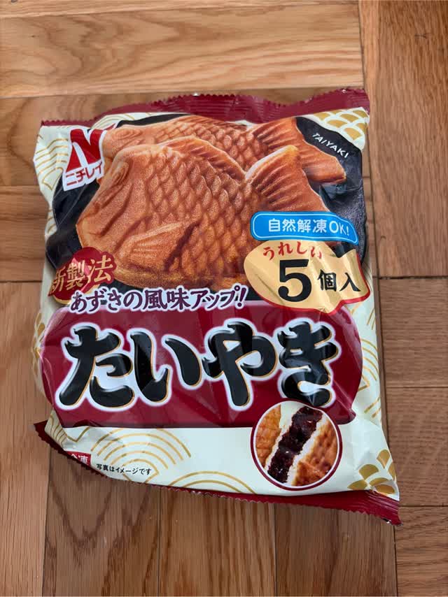 ニチレイ たいやき5枚入 14.1 オンス - Weee!