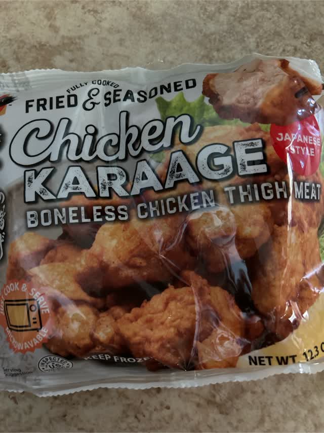 J-Basket 鶏から揚げ 12.3 オンス - Weee!