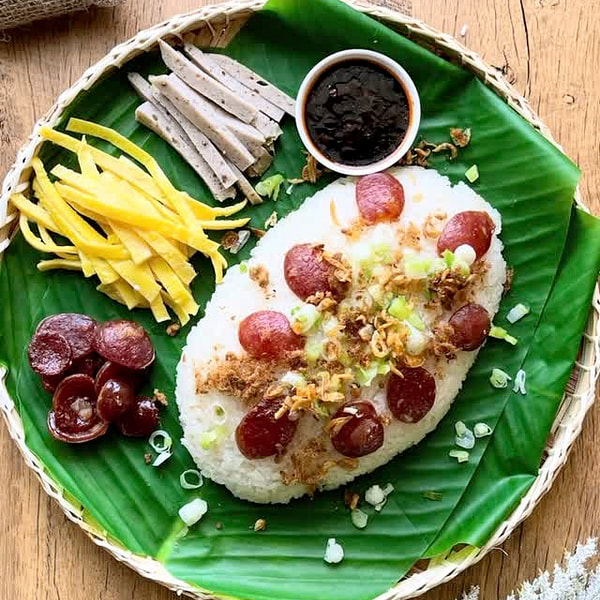 Sweet Rice with Assorted Toppings