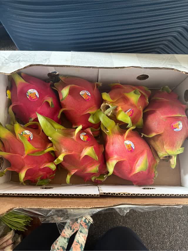 ドラゴンフルーツ 白身 1 箱 10 ポンド - Weee!