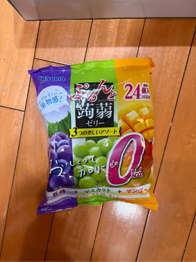 オリヒロ ぷるんと蒟蒻ゼリー アソート カロリーゼロ 巨峰+マスカット+
