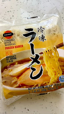 J-Basket 冷凍ラーメン 5P (スープ無し) - Weee!