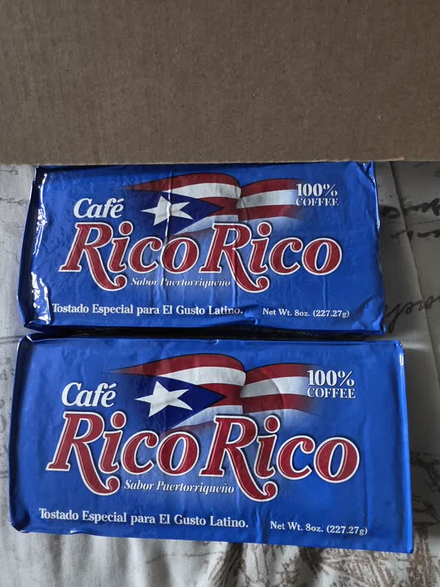 Get Rico Rico Coffee Brick 8 oz Delivered | MásGusto Latino Market