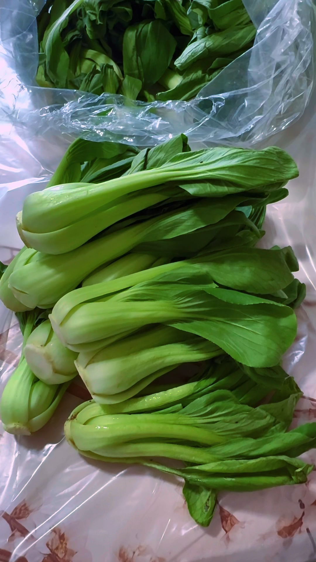 2 pounds of bok choy hearts