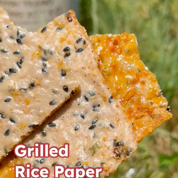 Grilled Rice Paper with X.O Sauce