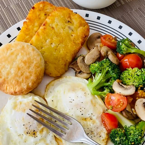 Healthy weekend breakfast