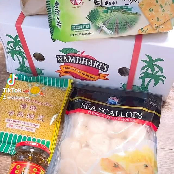 [Weee] Fresh scallop and mung bean