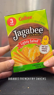 Calbee ジャガビー うすしお味 ポテトスナックセット3袋入 - Weee!