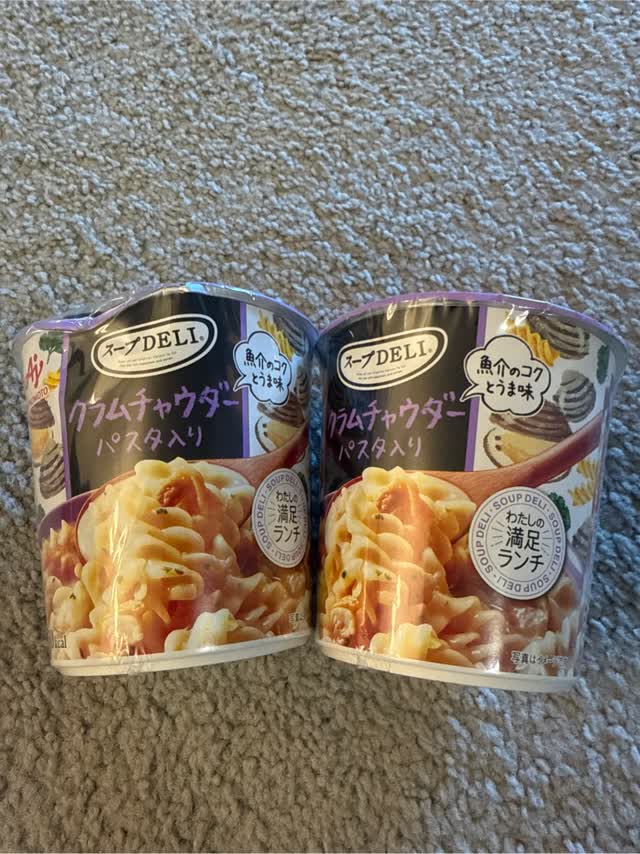 スープDELI クラムチャウダー パスタ入り 37.5 グラム - Weee!