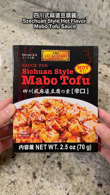 李錦記 四川式麻婆豆腐の素 辛口 - Weee!