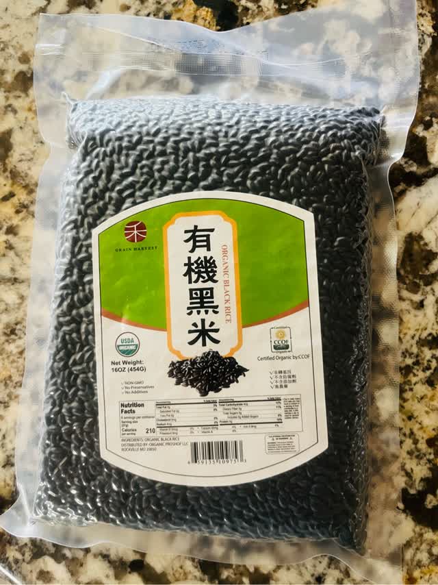 黒米（感謝）/3 有機黒米 - Weee!