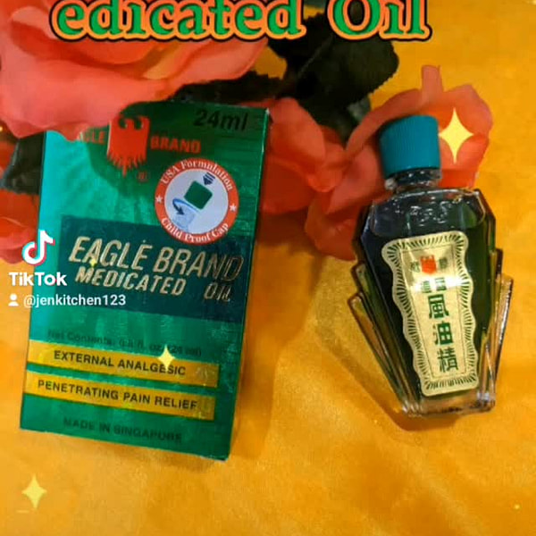 鷹標德國風油精Eagle Brand Medicated Oil Made in Singapore